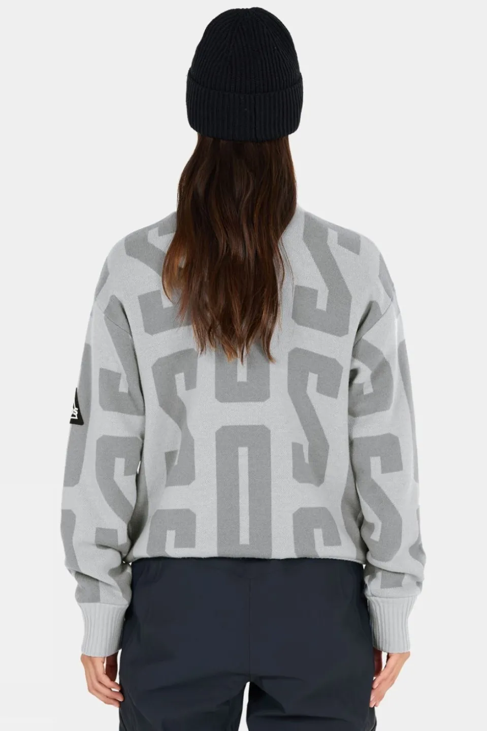 Womens Verbier Windstopper Knitted Sweatshirt