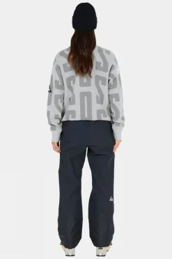 Womens Verbier Windstopper Knitted Sweatshirt