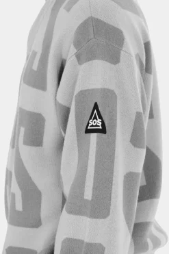 Womens Verbier Windstopper Knitted Sweatshirt