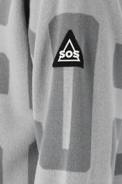 Womens Verbier Windstopper Knitted Sweatshirt