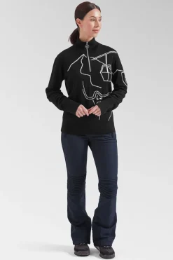 Womens Viona Merino Knit Sweater