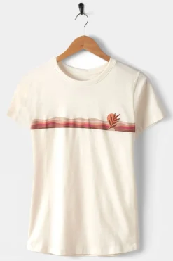 Womens Wavey Stripe T-Shirt