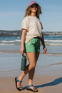 Womens Way Out Hybrid Shorts