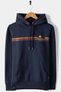 Womens Winter Stripe Hoodie