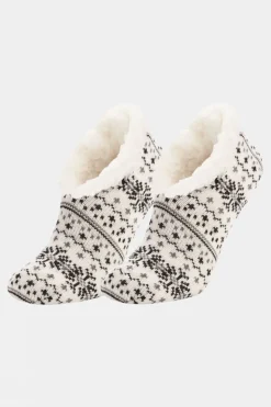 Womens YT Snowflake Slippers