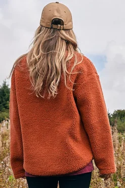 Womens Zella Half Zip Fleece