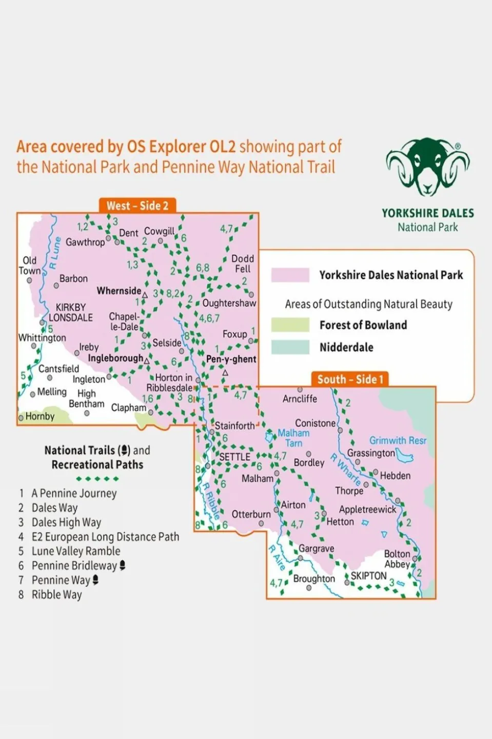 Yorkshire Dales - Southern & Western Area