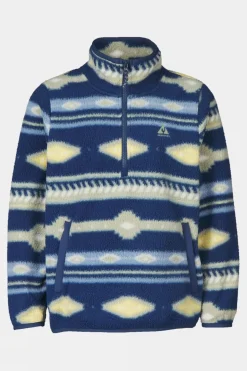 Youth Pehoe Printed Half Zip Fleece 14+